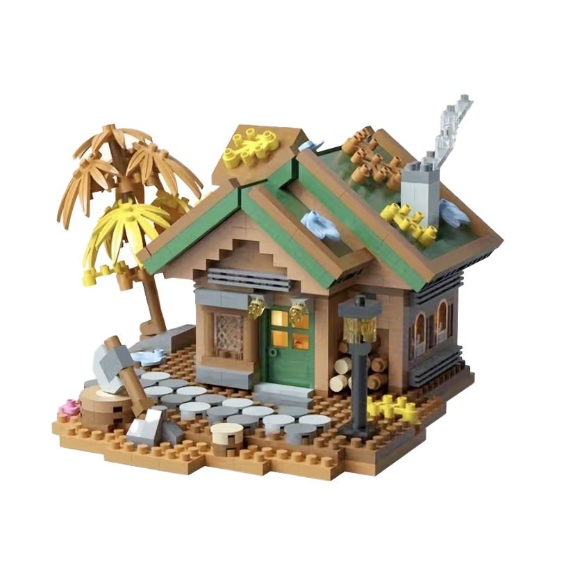 Set de Construcție Căsuță Forest Log Cabin - Poza 4