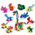 Set de Construcție 10 în 1 Vehicule - Poza 1