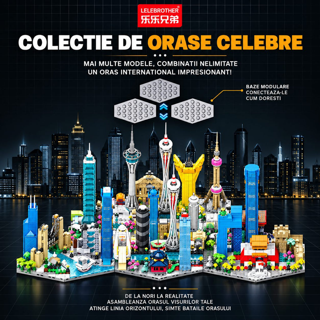 Set de Construcție Guangzhou Sky Links (595 piese) - Poza 3