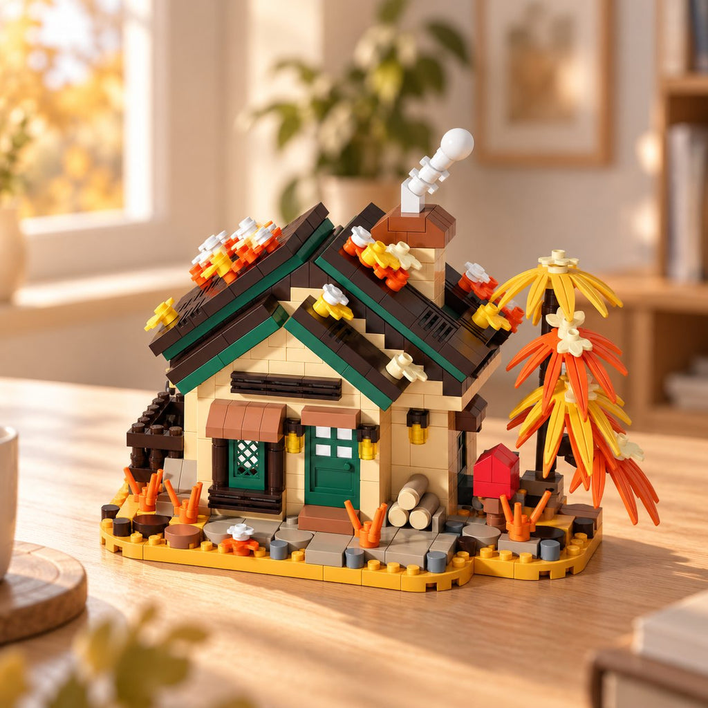 Set de Construcție Căsuță - Cabana de Toamnă (524 piese) - Poza 8