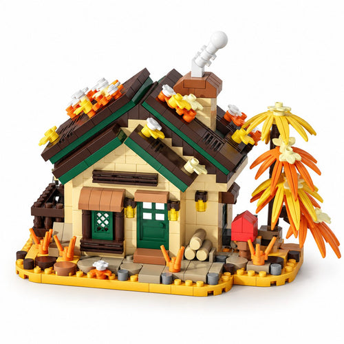 Set de Construcție Căsuță - Cabana de Toamnă (524 piese) - Poza 1