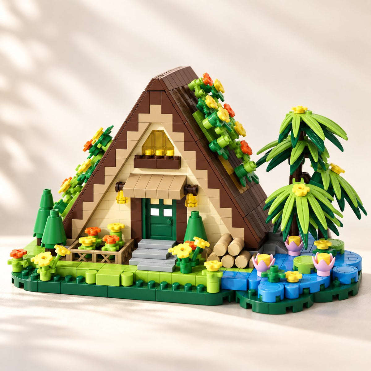 Set de Construcție Căsuță - Casa la Munte (579 piese) - Poza 2