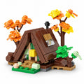 Set de Construcție Căsuță Triunghiulară (155 piese) - Poza 1