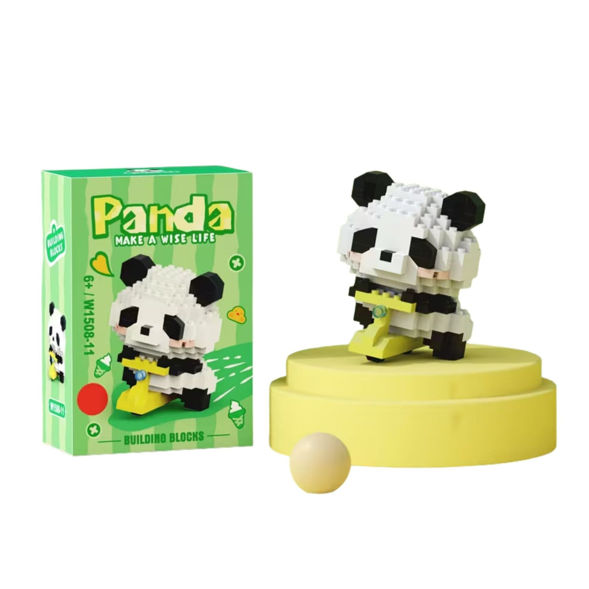 Set de Construcție Urs Panda 3D - Poza 4