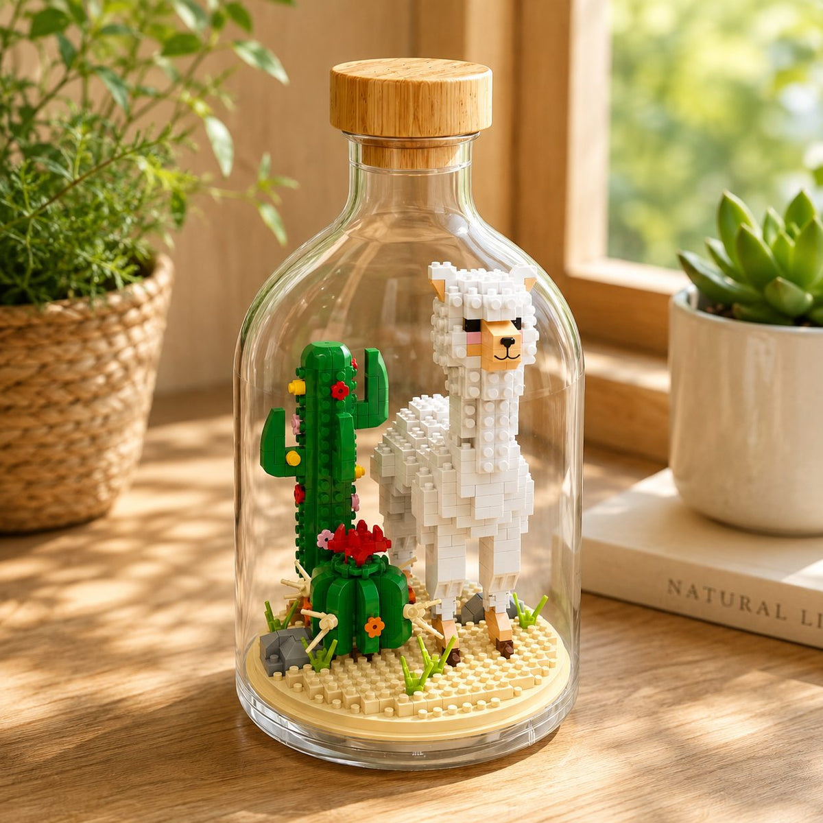 Set de Construit în Sticlă - Alpaca (543 piese) - Poza 4