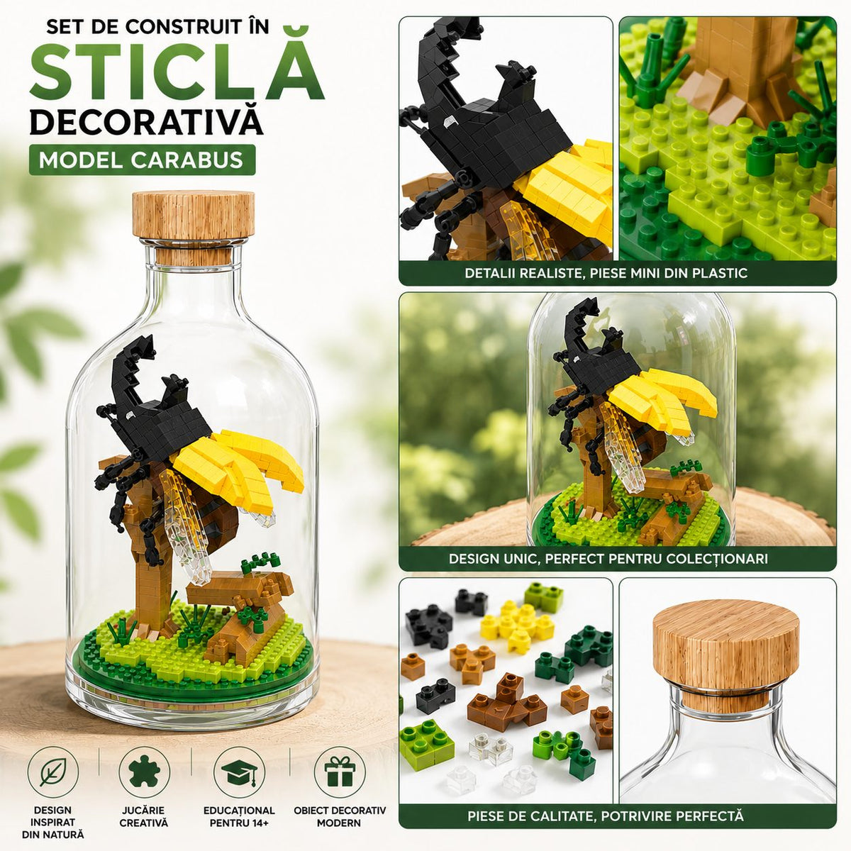 Set de Construit în Sticlă - Cărăbuș - Poza 5