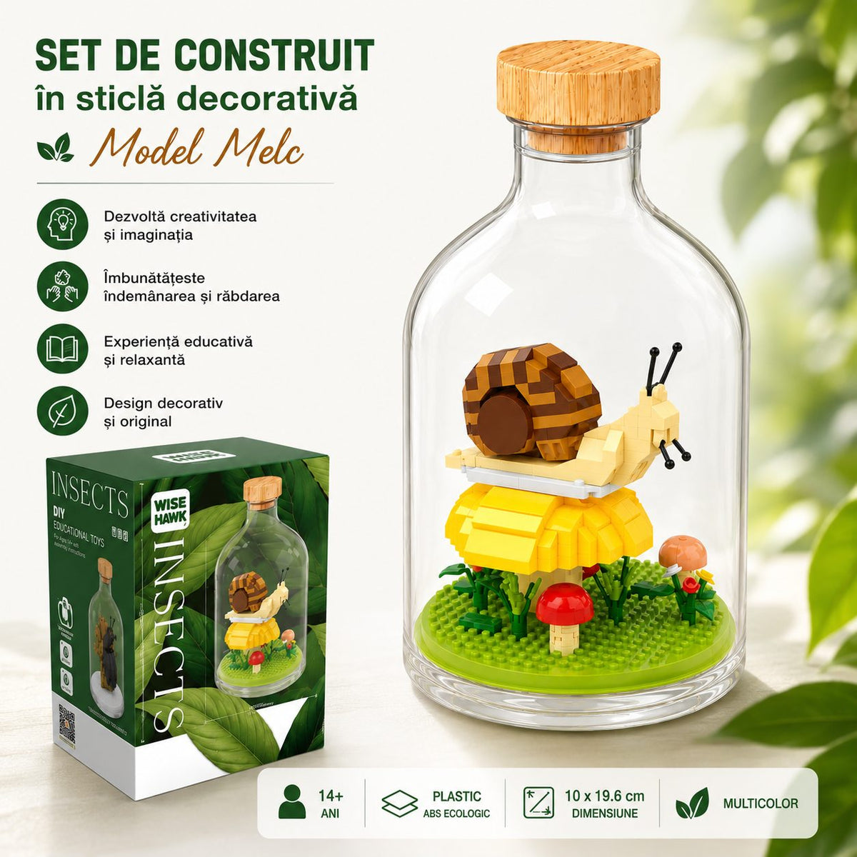 Set de Construit în Sticlă - Melc - Poza 2