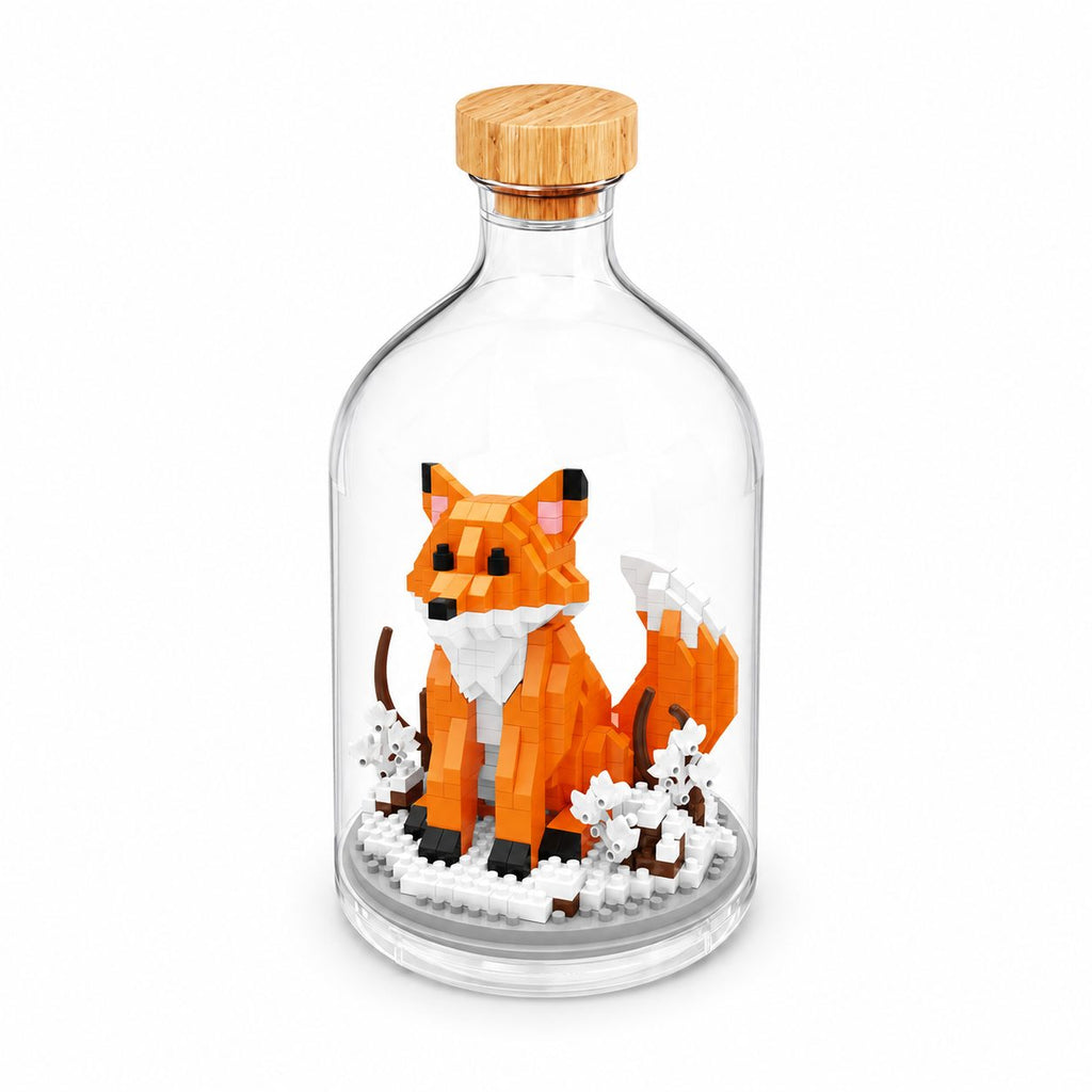 Set de Construit în Sticlă - Vulpe (500 piese) - Poza 1