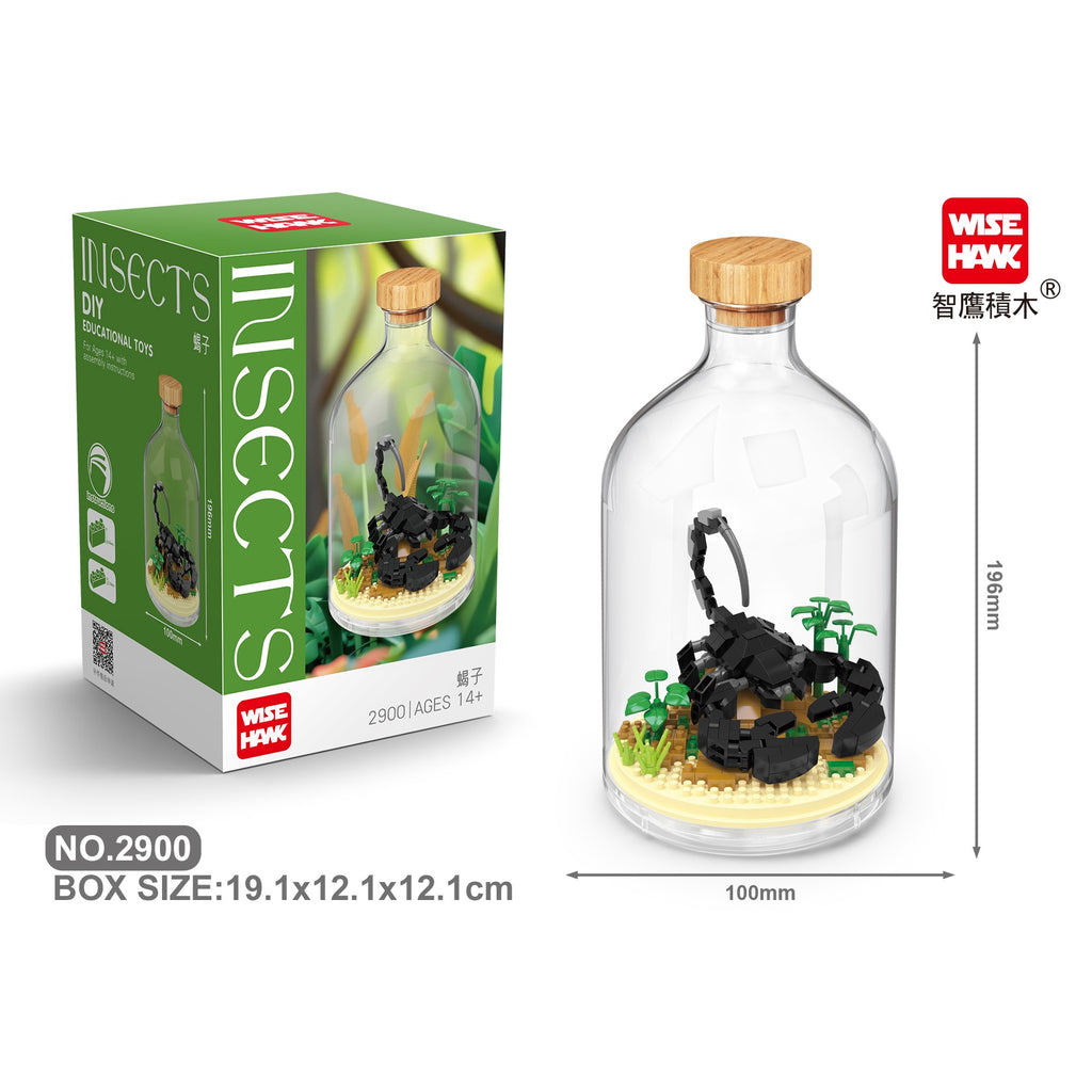 Set de Construit în Sticlă - Scorpion (500 piese) - Poza 4