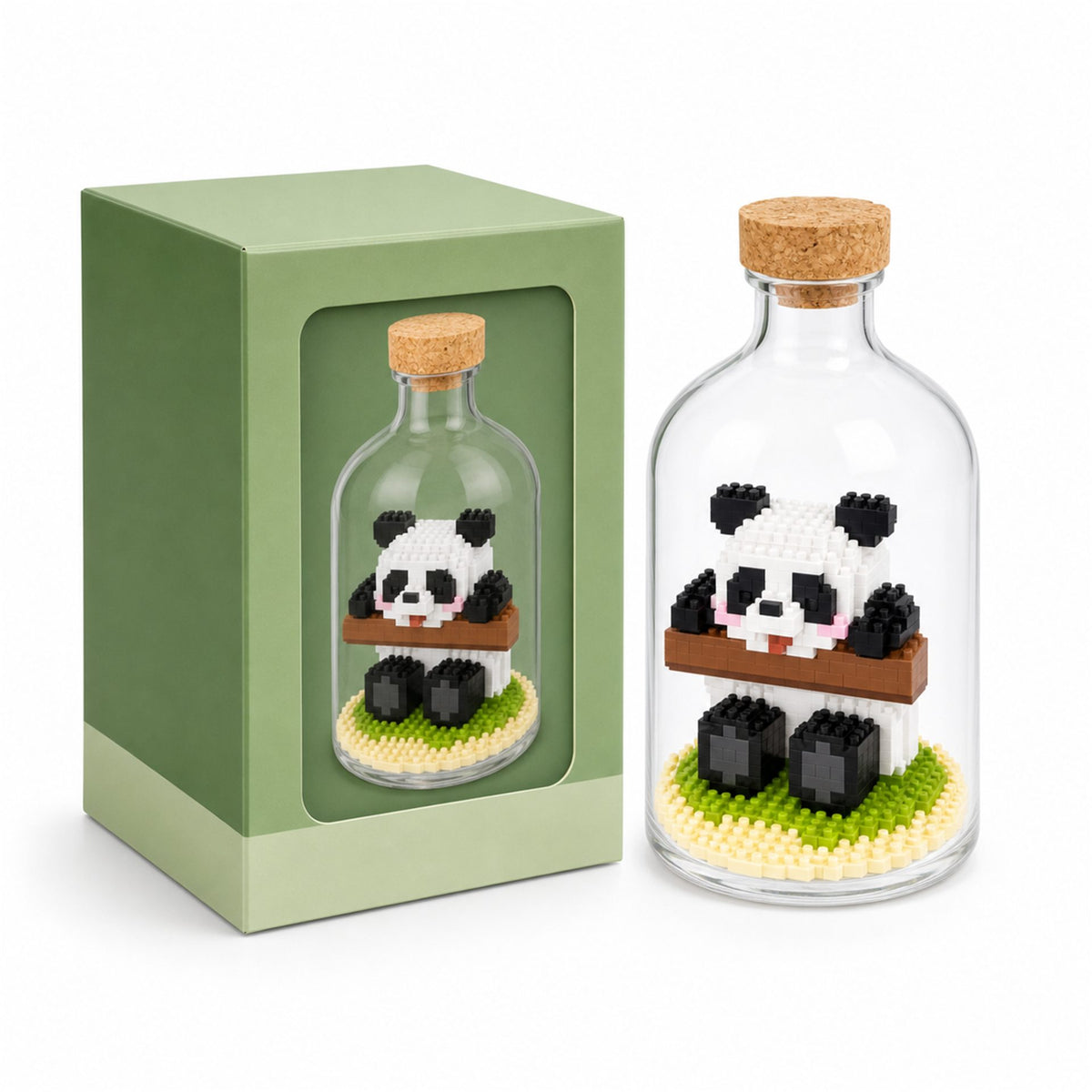 Set de Construit în Sticlă - Panda Model 4 - Poza 1