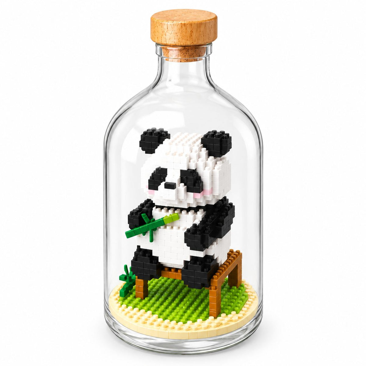 Set de Construit în Sticlă - Panda Model 3 - Poza 1